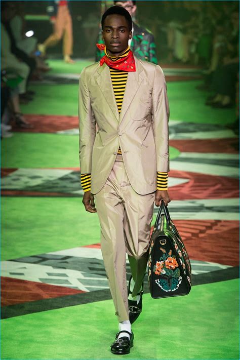 gucci mens runway 2017|gucci runway looks.